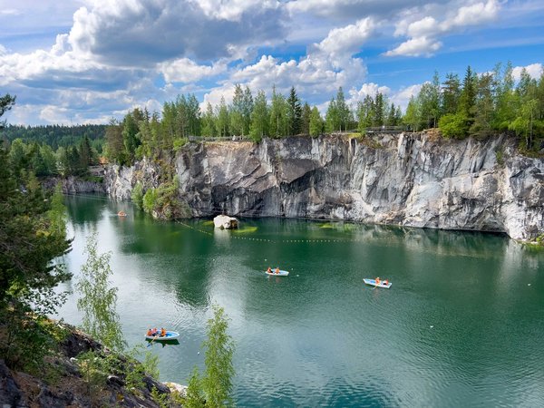 Парк «Рускеала» из Петрозаводска: грань воды и камня - фото 4