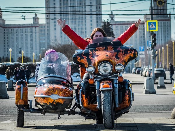 Все высотки Москвы — на мотоциклах (круглый год) - фото 4