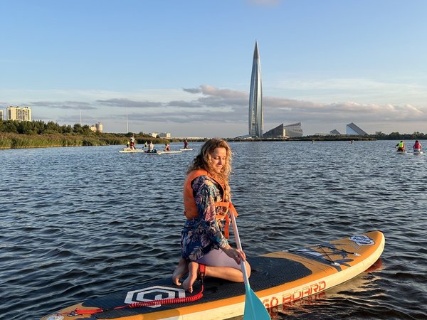 Сап-прогулка «Закат на Лахте»