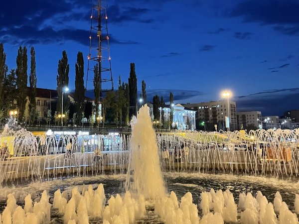 Уфа в огнях и музыке фонтанов - фото 3