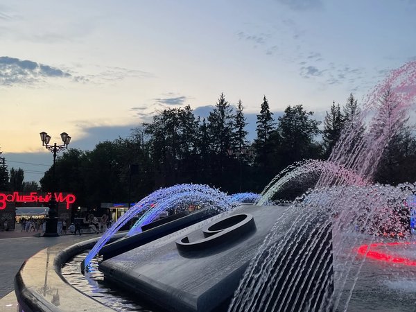 Уфа в огнях и музыке фонтанов - фото 4