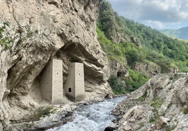 Архитектура горной Чечни. Аргунское ущелье