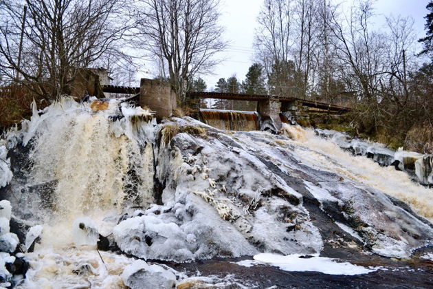 Самые красивые водопады Карелии-5