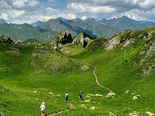Заповедные горы Кавказа и нестандартный Бзерпинский карниз - фото 3