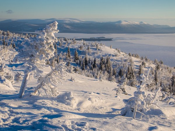 Зимний поход на гору Волосяная: снежные приключения в Кандалакше - фото 1