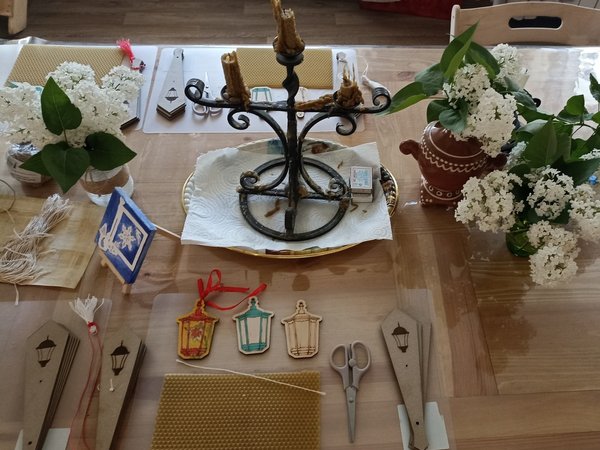 Мастер-класс в гостях у костромского фонарщика