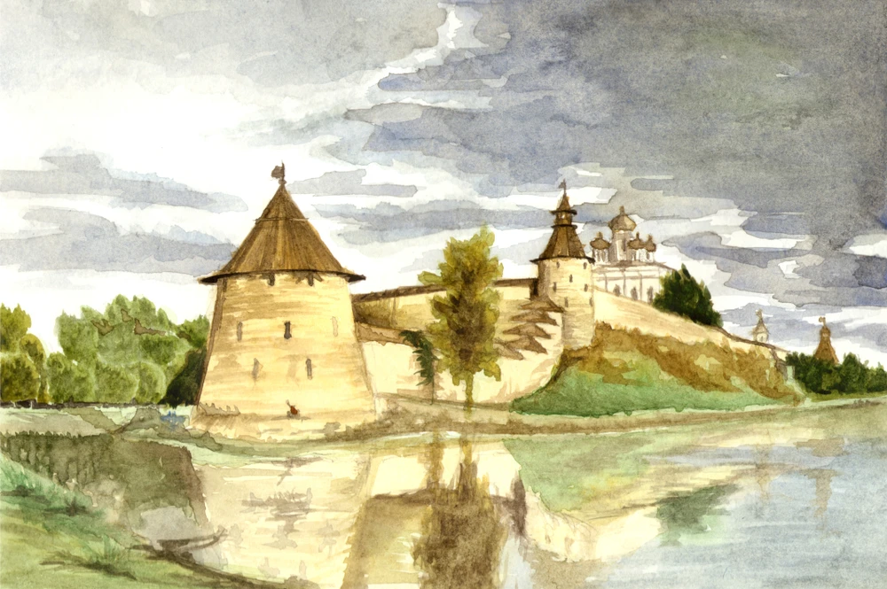 Открытки из Пскова — прогулка с архитектором