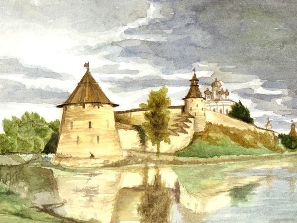 Открытки из Пскова — прогулка с архитектором - фото 1