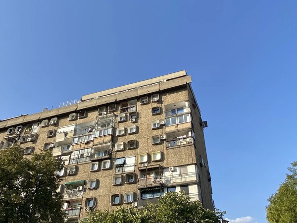 Белград. Брутализм. Блок 28