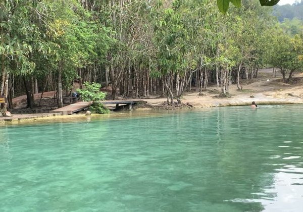 Мангровый лес  и минеральные озера. Khao Pra Bang Khram национальный парк  - фото 1