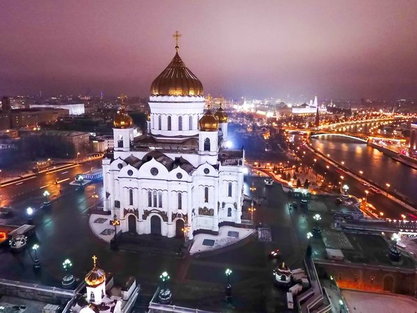 Храм Христа Спасителя и панорамы Москвы - фото 3