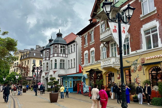 Прогулки по королевскому курорту Кранц в Зеленоградске