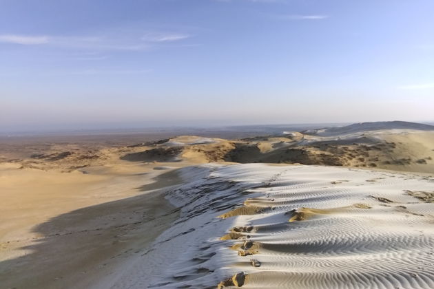 Сулакский каньон, Бархан Сарыкум, Пещера, Подвесной мост-2