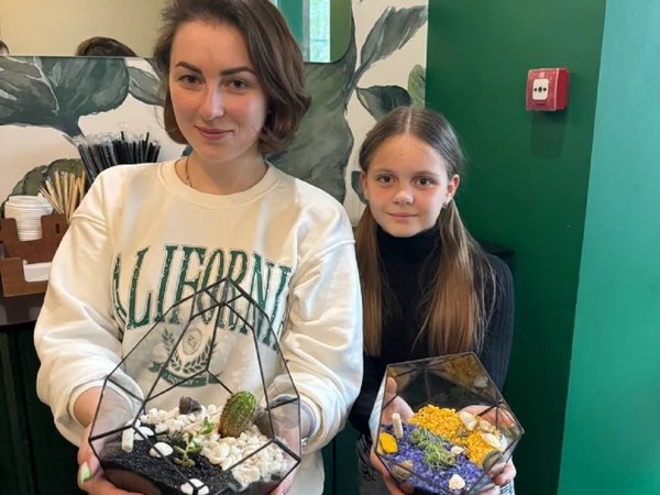 Мастер-класс в Новосибирске по созданию флорариума
