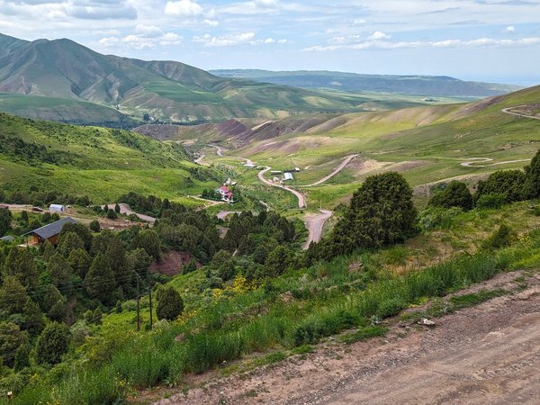 Над облаками у Бишкека - фото 3