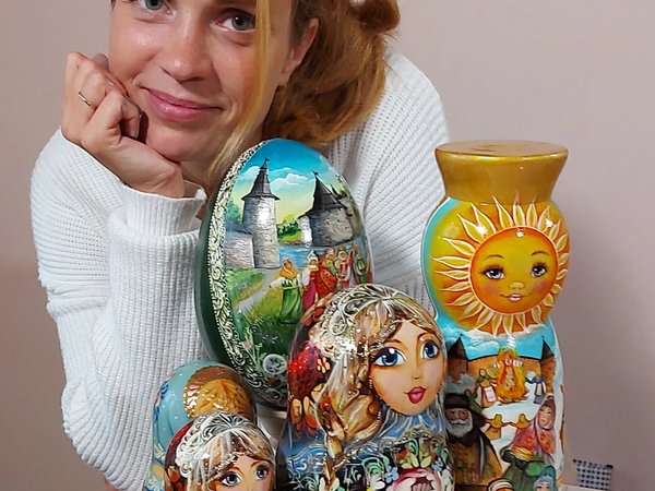 Мастер-класс по росписи матрёшки в Пскове - фото 3