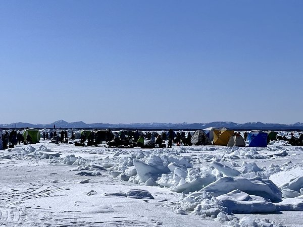 Подлёдная рыбалка на Сахалине - фото 2