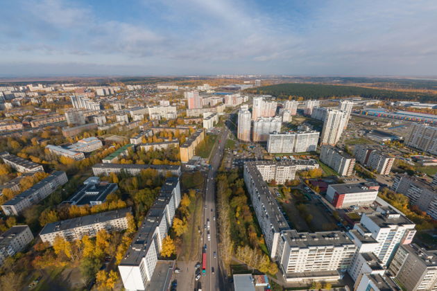 Прогулка по совгороду Уралмаш-2