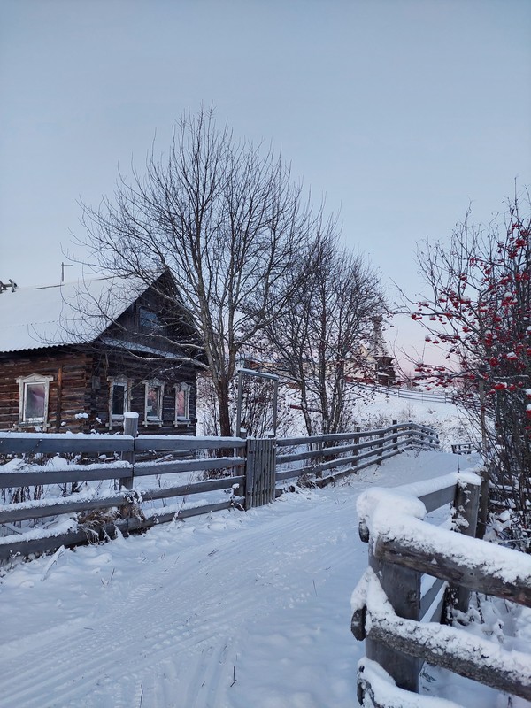 В Нёноксу — древнее село солеваров (из Архангельска)