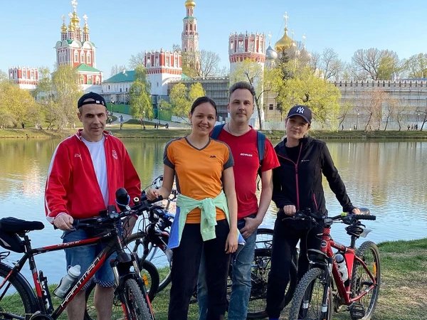 Групповая велопрогулка по киноместам Москвы