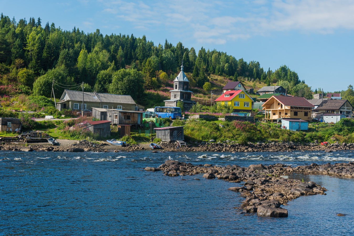 Аметисты Белого моря и исконный Русский Север