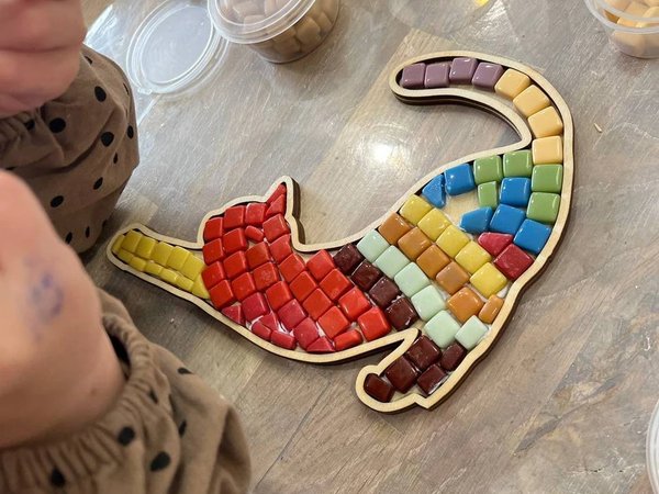 Мастер-класс «Мозаика из безопасной смальты для детей 4+» - фото 4