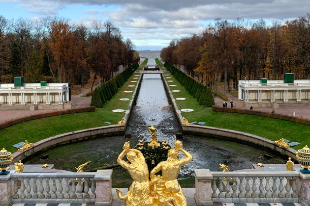 Осенние каникулы в Петергофе - фото 1