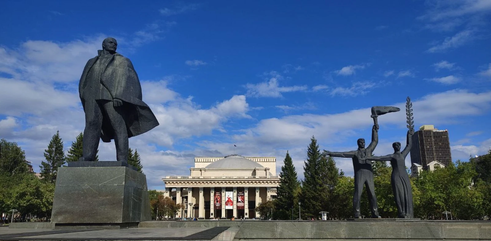 Красота и мощь Новосибирска