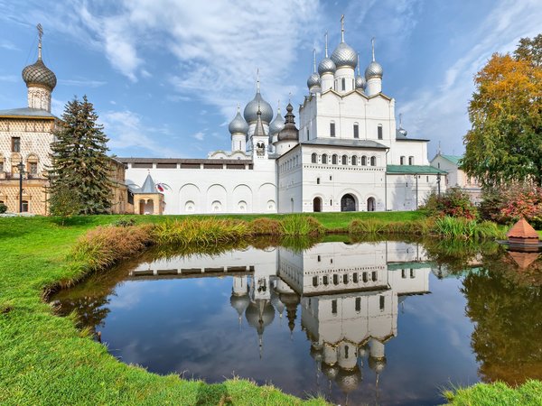 По городам Золотого кольца России. Ростов Великий, Ярославль и Сергиев Посад