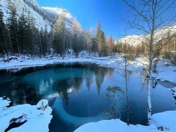 И уносит меня, и уносит меня в звенящий снежный Алтай (мини-группа) - фото 1