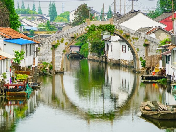 Восточная Венеция: из Шанхая — в город на воде Чжуцзяцзяо - фото 4