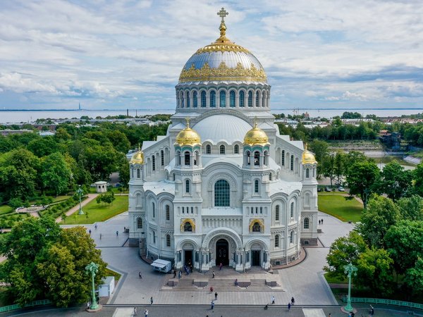 Из Петербурга в Кронштадт на авто!