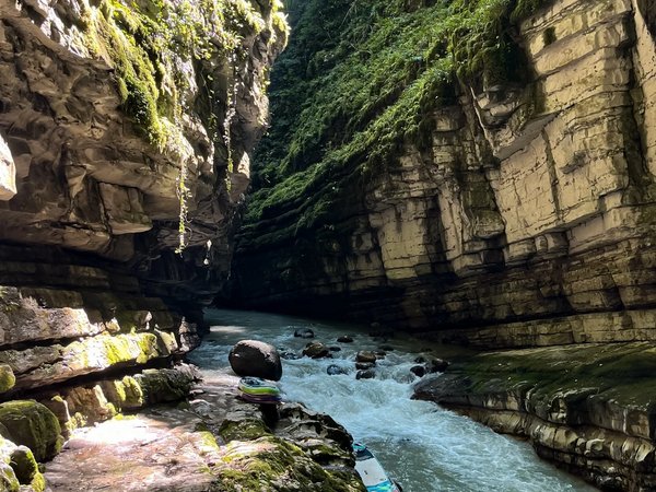 На сапах — по каньону Хашупсе в Абхазии + каньон Христофор - фото 2