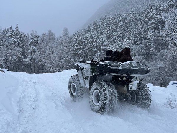 Отдых в Домбае с размахом: зимние красоты, квадроциклы, прогулка верхом, домик в горах (мини-группа) - фото 2