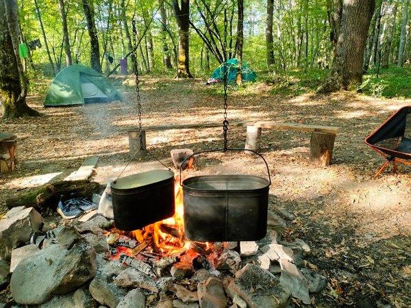 Поход с палатками и автосопровождением через горы в Геленджик - фото 3