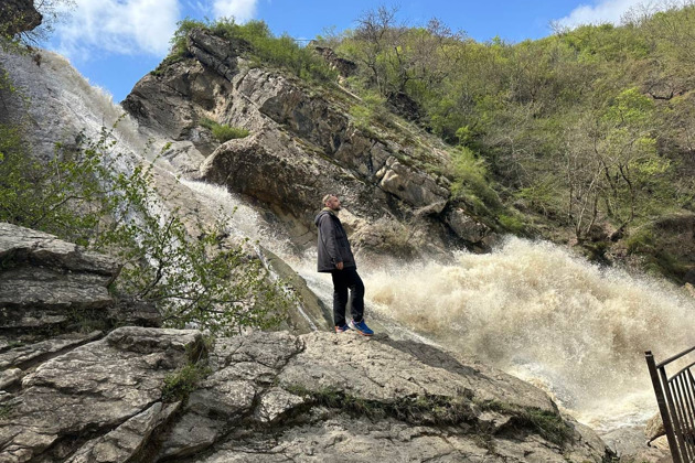 Фото - экскурсия: Путешествие к древней крепости, Хучнинскому водопаду и экраноплану «Лунь»