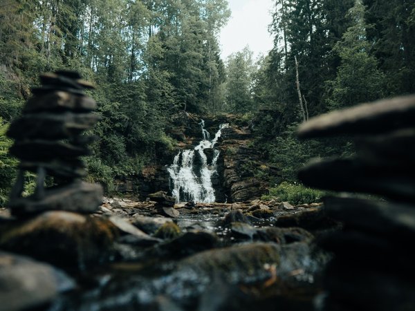 Водопады Юканкоски и река Тулемайоки: велопутешествие по Карелии