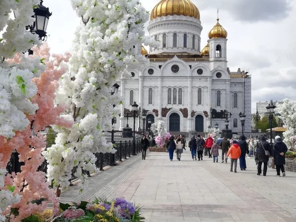 Прогулка от храма Христа Спасителя до Музеона