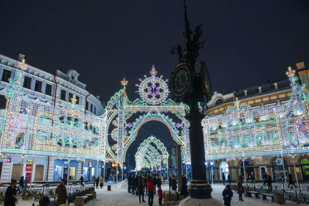 Фото - экскурсия: Вечерняя Казань: город-сказка в сиянии огней