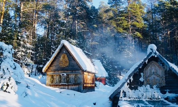 Зимние чудеса Байкала: отдых на курорте «Горячинск» - фото 4