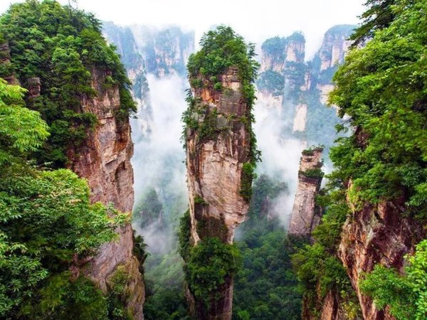 Невероятная природа Яншо и парка «Чжанцзяцзе» и прогулки по Чунцину, фото 5