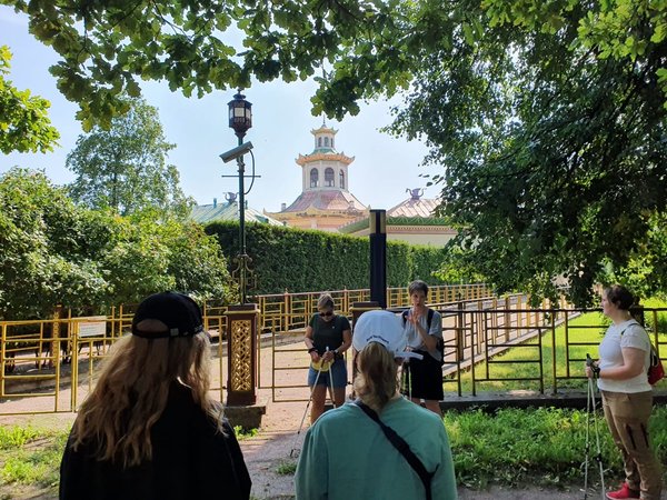 Скандиэкскурсия в Александровском парке в Пушкине - фото 4
