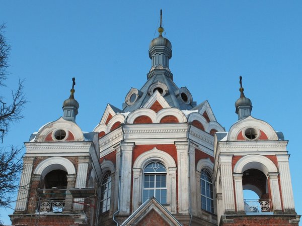 Храмы в Глебово, Акатово, Поджигородово, Никольском-Сверчково, Юркино — из Москвы - фото 1
