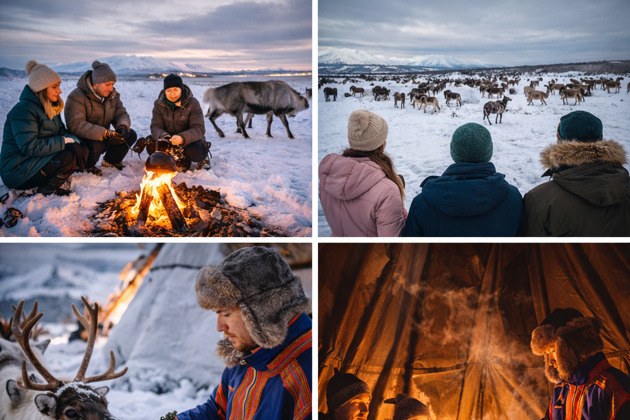 Фото - экскурсия: Саамское селение и настоящий северный колорит