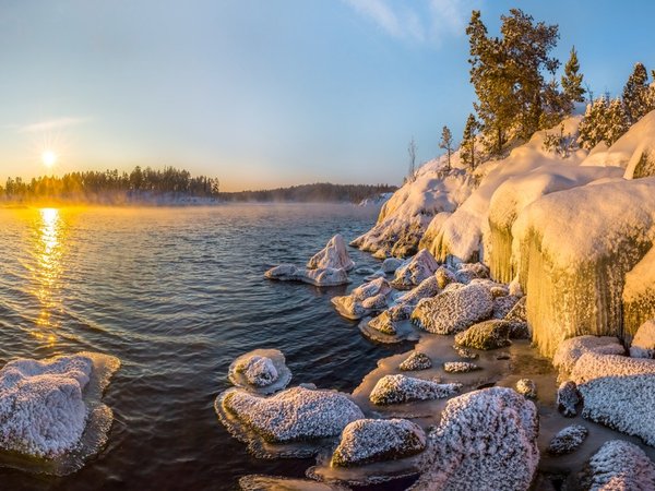 Пейзажи Карелии: прогулка по Ладожским шхерам на аэролодке - фото 2