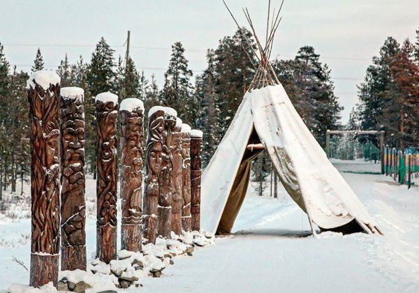 В гостях у коренного народа Севера, в саамской деревне. - фото 1