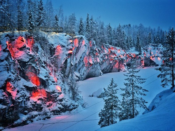 Подземный космос парка «Рускеала» — из Петербурга - фото 4
