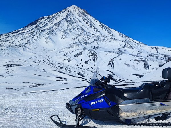 На снегоходах — к Авачинскому перевалу! - фото 1