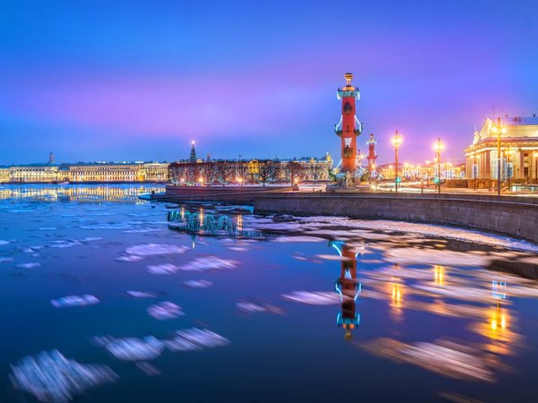 Автомобильная экскурсия по ночному Санкт-Петербургу - фото 2