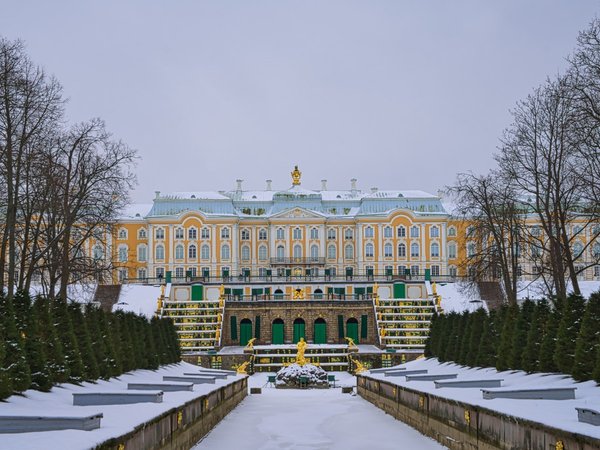 Зимний Петергоф
